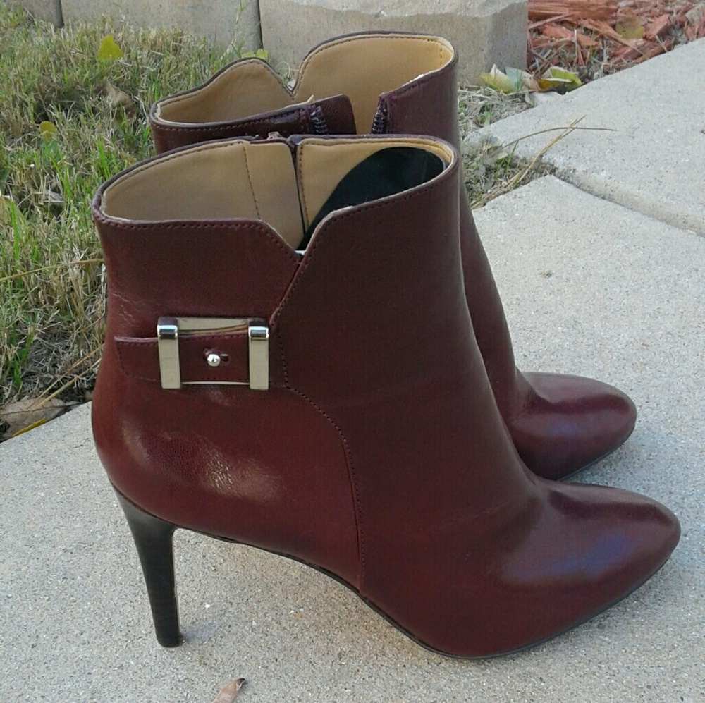 Brown Nine West Boots leather boots